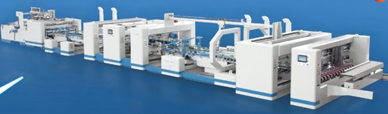 Apresente nossa coladora e costura automática de alta velocidade para pastas de papelão ondulado (série D)