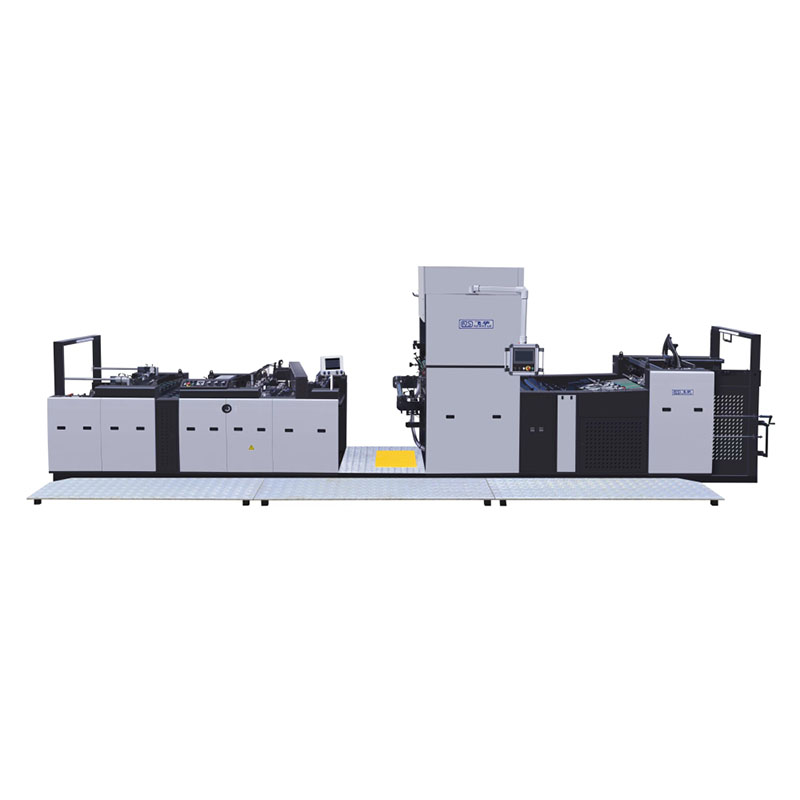 Máquina de laminação vertical automática com faca de corrente